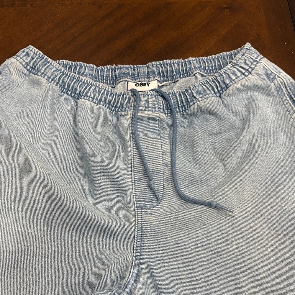 Obey Sky Blue Denim Pants